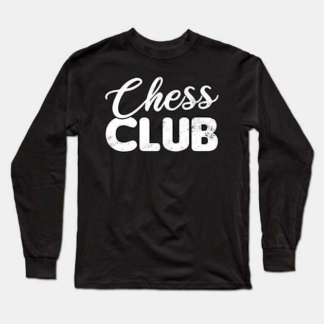 Chess Board Shirt | Chess Club Team Gift Long Sleeve T-Shirt by Gawkclothing